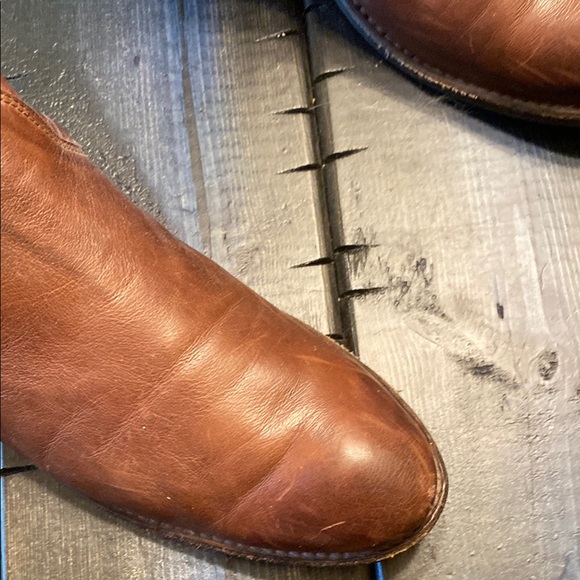 Frye Brown Over the Knee Boots Timeless Leather Design - Picture 3 of 13